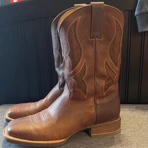 Men's Western Brown Leather Boots